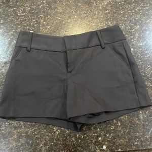 Alice and Olivia black shorts, size 2